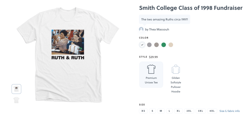 Fundraiser: 2 Amazing Ruths&nbsp;merch!